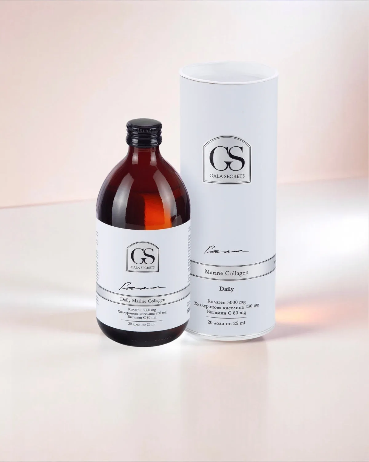 Морски колаген за пиене – Дейли Daily Marine Collagen 500 ml
колаген от дива риба
хиалуронова киселина
витамин С
екстракт от лайм
Лимонена киселина